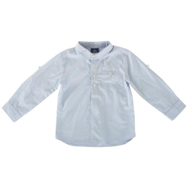 Camasa copii Chicco, maneca lunga,bleu deschis