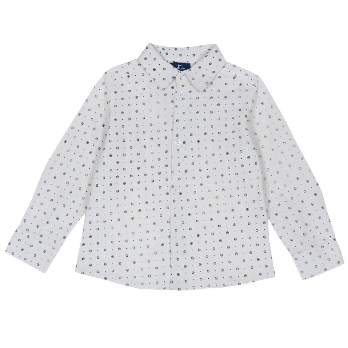 Camasa copii Chicco, maneca lunga, alb, 54510