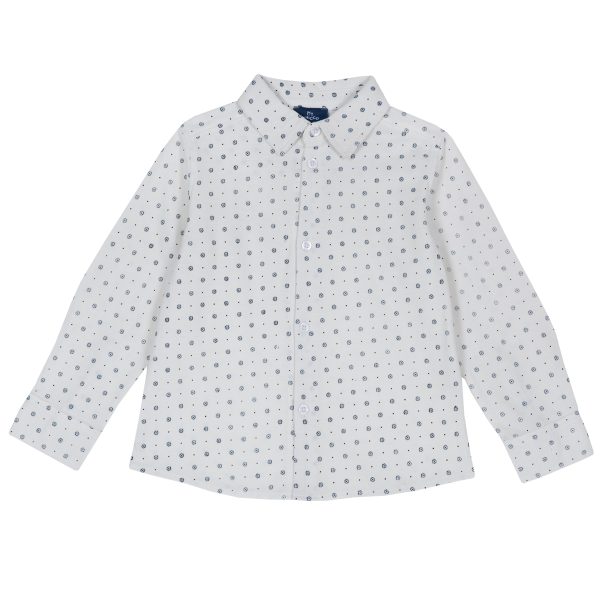 Camasa copii Chicco, maneca lunga, alb, 54510