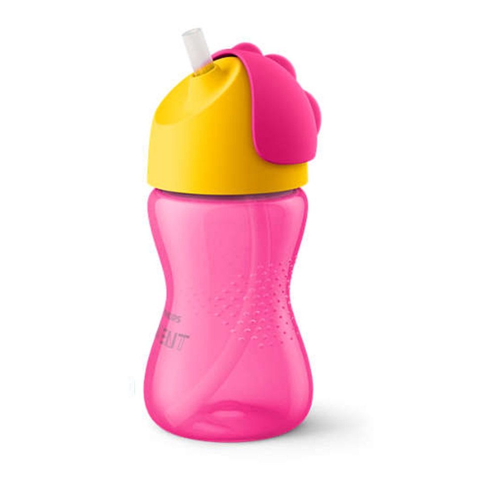 canita_cu_pai_avent_300_ml_pink_1.jpg Canita cu pai Avent 300 ml pink