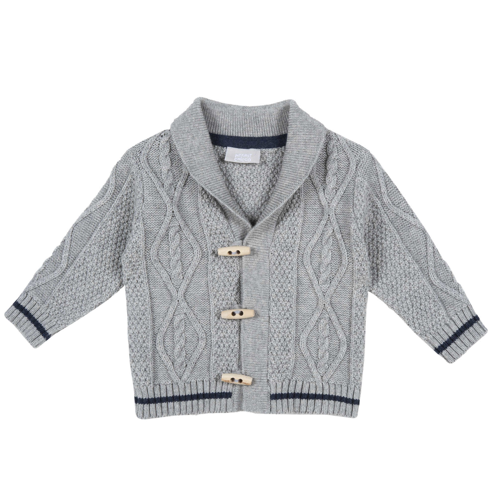Cardigan copii Chicco, cardigan lemn, gri, 96281