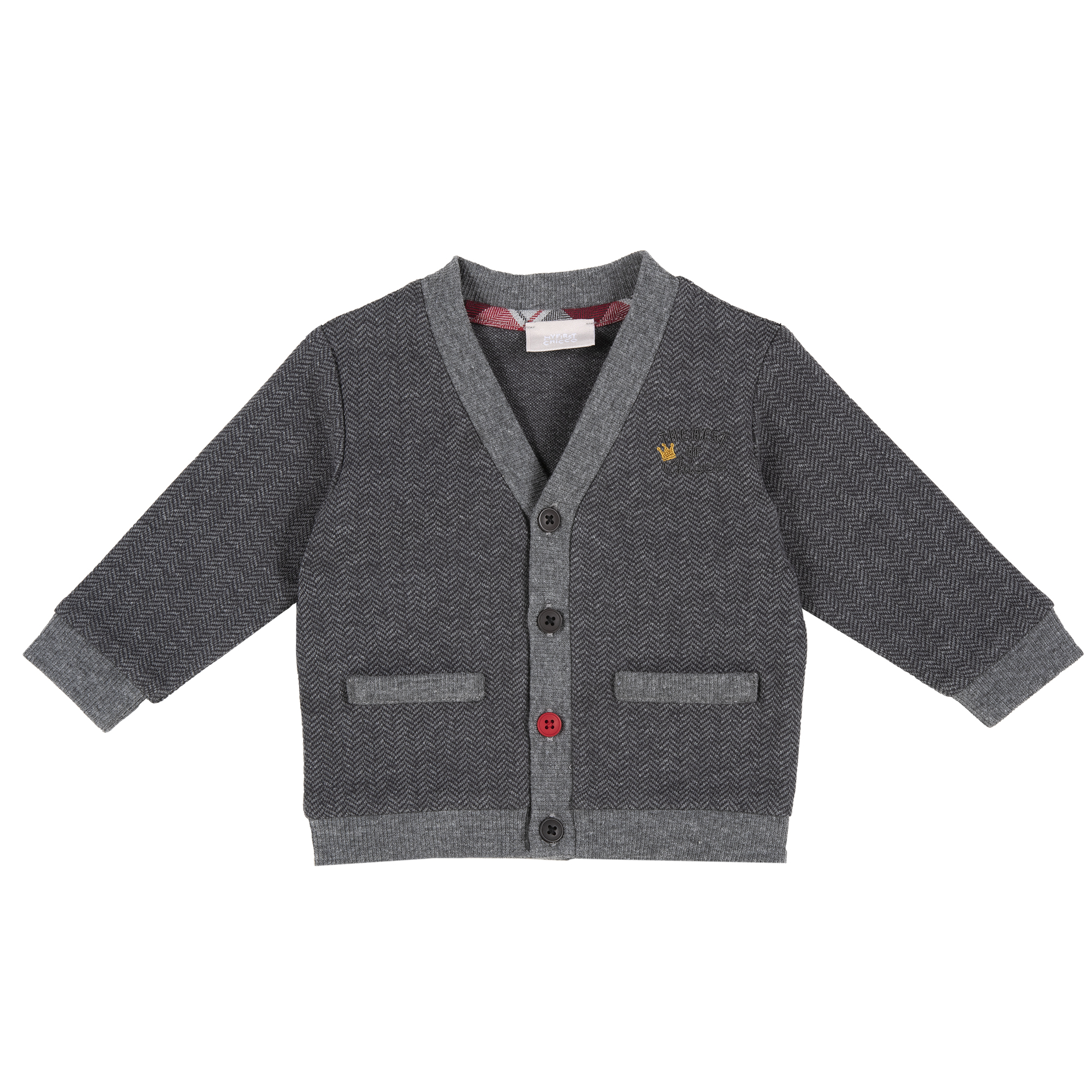 Cardigan copii Chicco, jerse gri, 96438