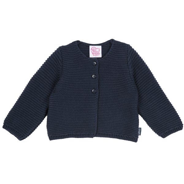Cardigan copii Chicco, albastru inchis