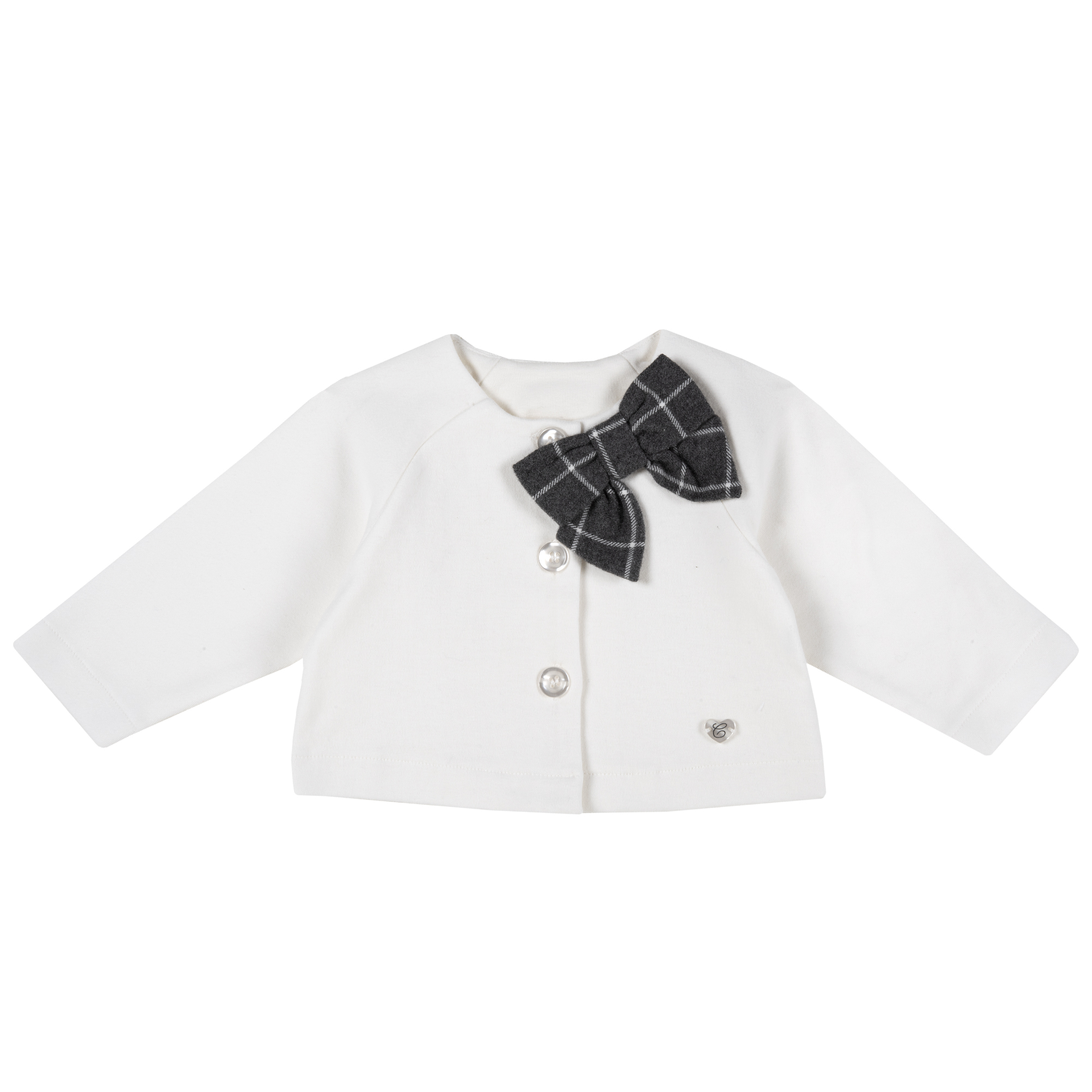 cardigan-86_32780_1_1601018904.jpg Cardigan copii Chicco, alb cu fundita din matase, 09510