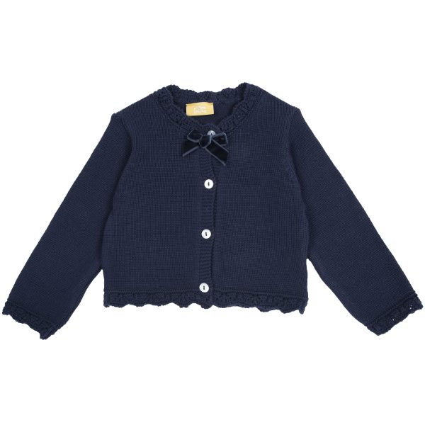 Cardigan copii Chicco, albastru inchis