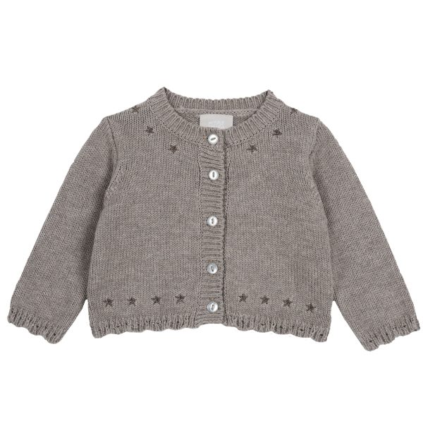 Cardigan copii Chicco, maro