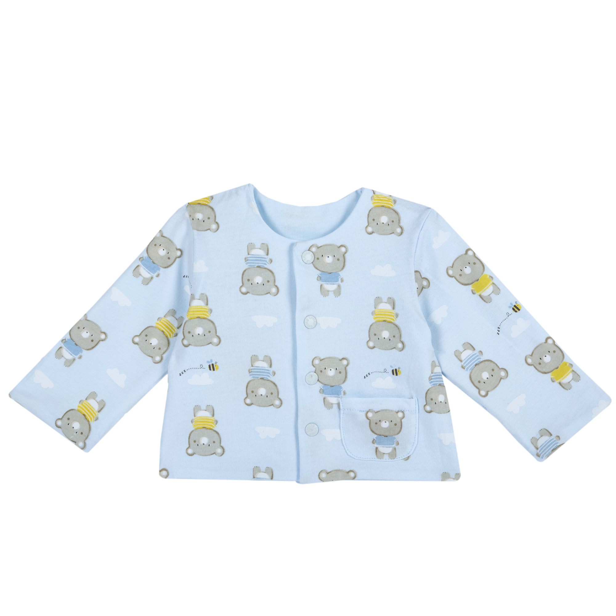 Cardigan copii Chicco, reversibil, albastru, 09438