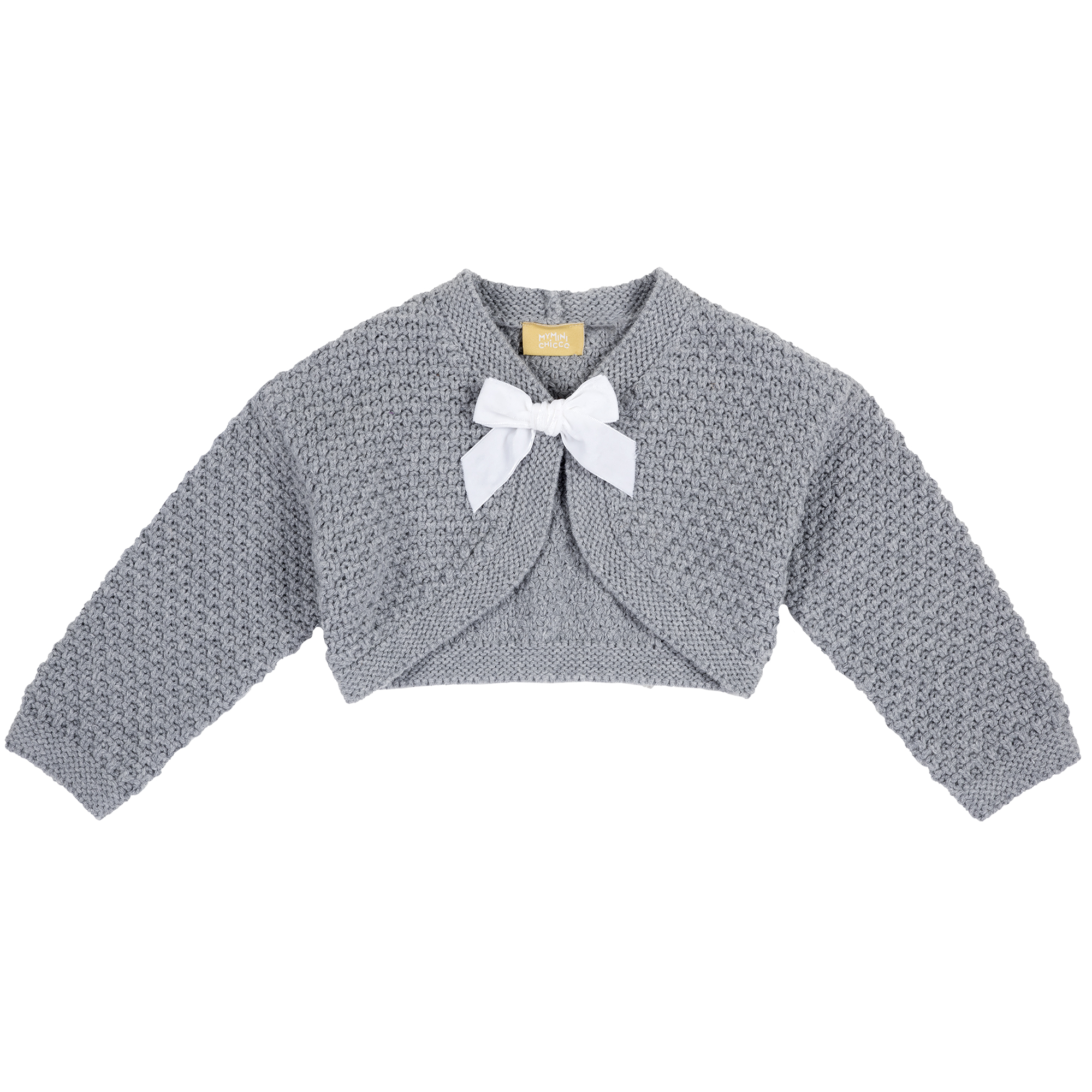 Cardigan-bolero copii Chicco, tricotat, fundita aplicata, 96960