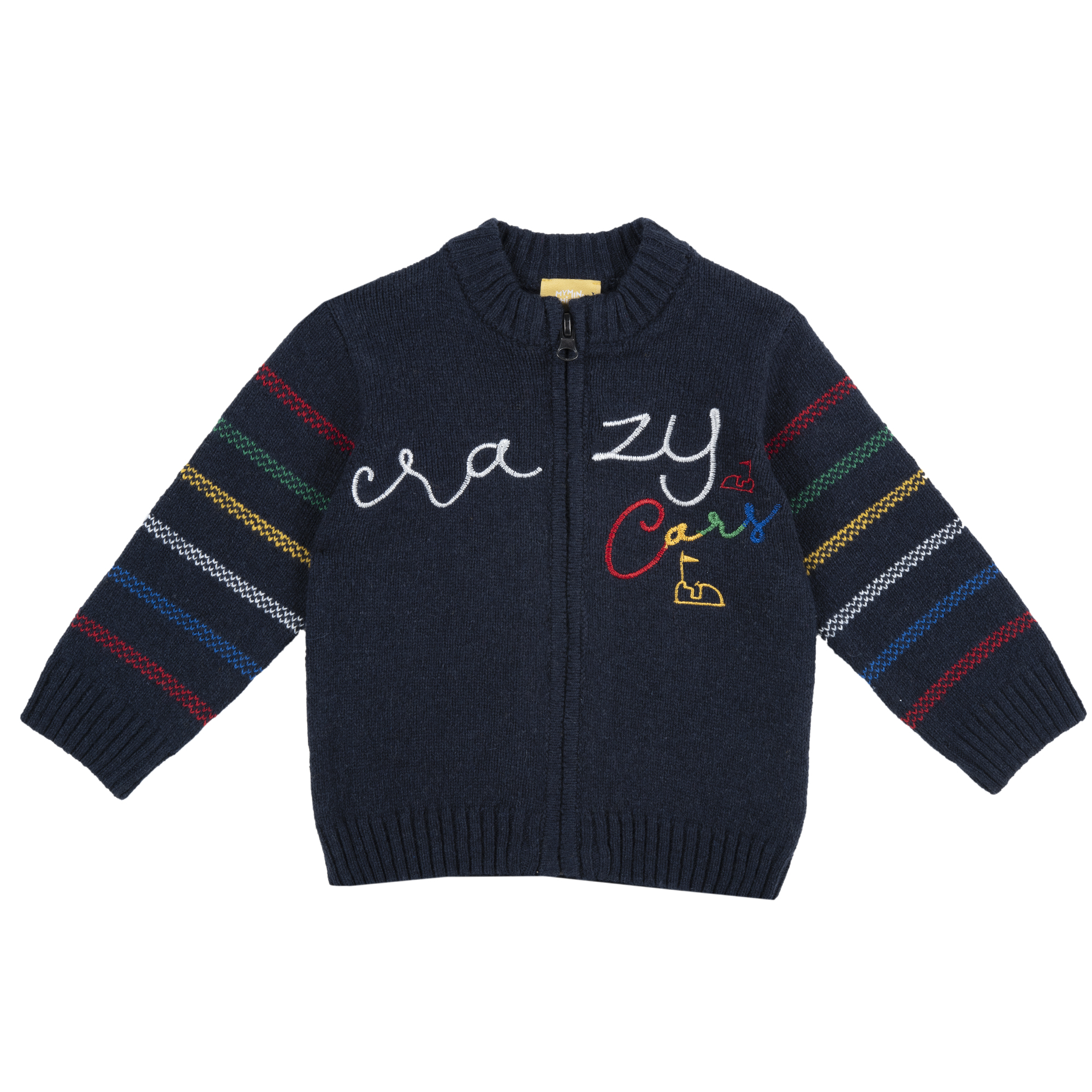 Cardigan copii Chicco, tricotat, albastru, 96128