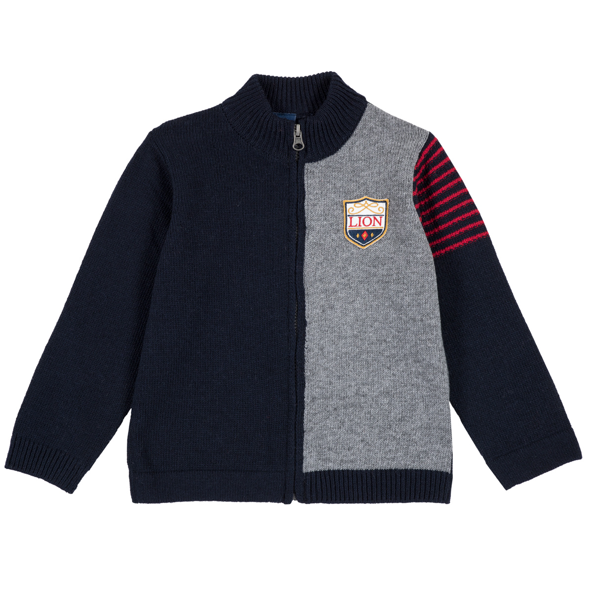 Cardigan copii Chicco, tricotat, blazon cusut, 96980