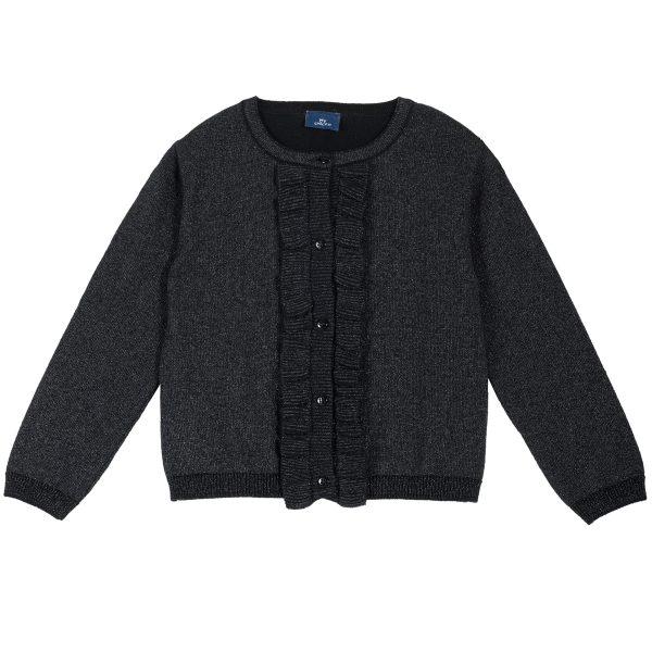 Cardigan copii Chicco, tricotat, fir metalic, 96615