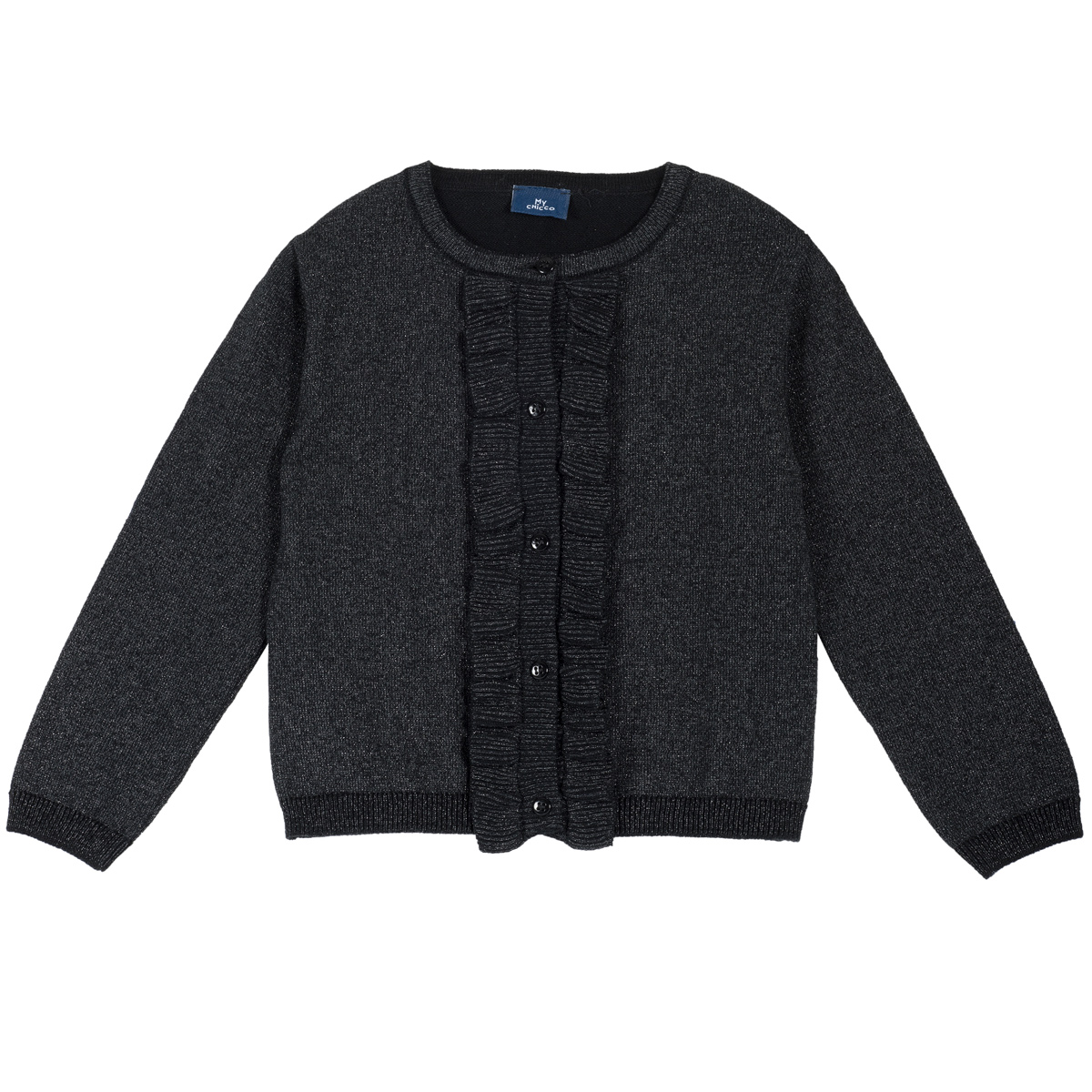 Cardigan copii Chicco, tricotat, fir metalic, 96615