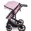 Carucior combinat Kikka Darling 2019 pink black ribbon