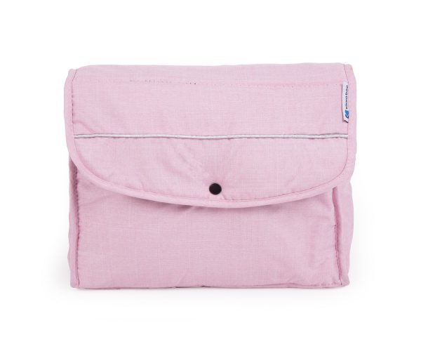 Carucior combinat Kikka Darling 2019 pink black ribbon