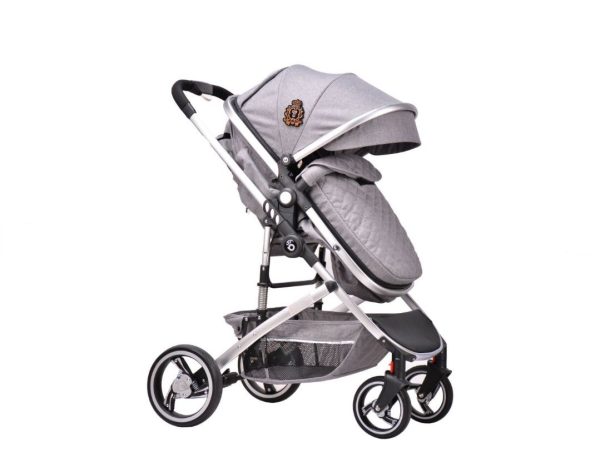 Carucior combinat Kikka Tiara 2020 Grey