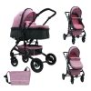 Carucior combinat Lorell Alba 2020 Pink
