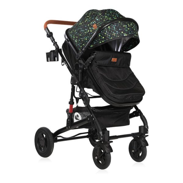 Carucior combinat Lorelli Alba 2020 black circles