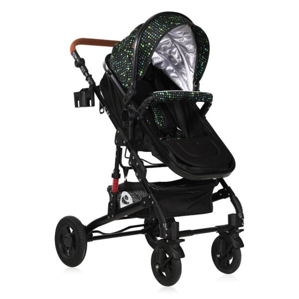 Carucior combinat Lorelli Alba 2020 black circles