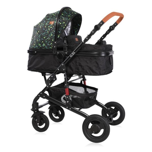 Carucior combinat Lorelli Alba 2020 black circles