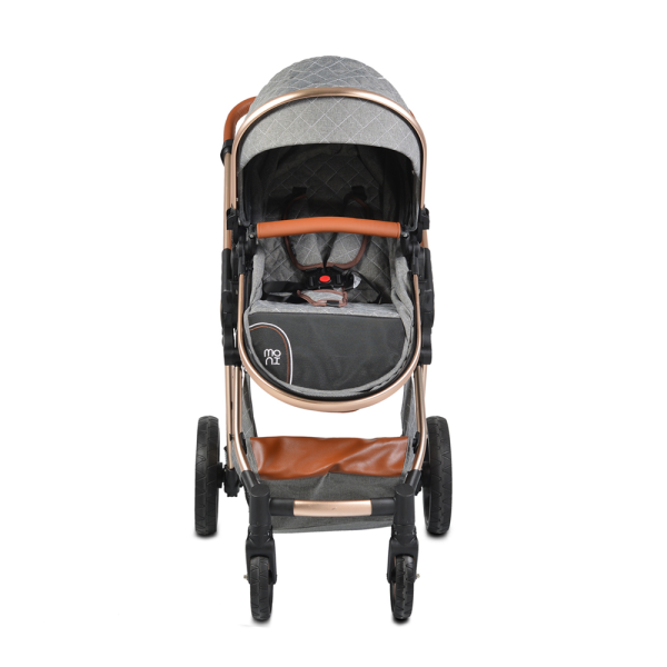 Carucior combinat Moni Alma 2020 Dark Grey