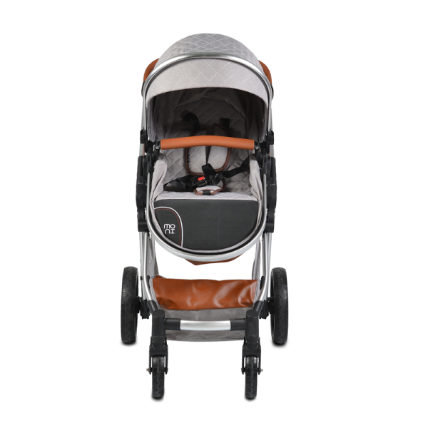 Carucior combinat Moni Alma 2020 Grey