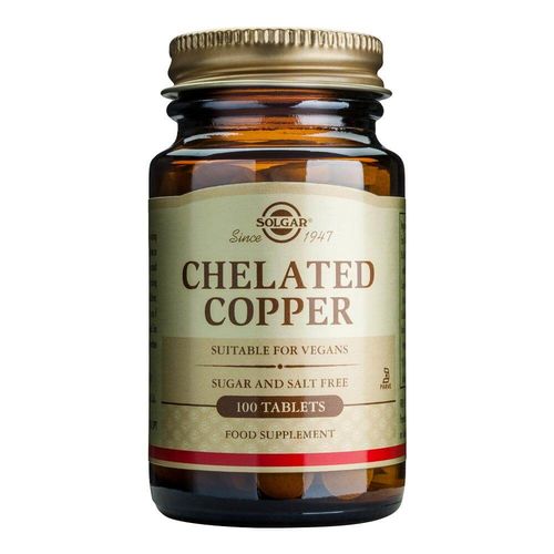 chelatedcopper_mineralcupruchelat_2_5mg100tablete_solgar.jpg Chelated Copper (Mineral Cupru chelat) 2,5mg, 100 tablete | Solgar