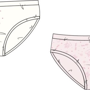Chilotei fetite Chicco, set 2 buc, roz, 11517