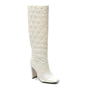 Cizme ALDO albe, SNOWPUFF110, din material textil