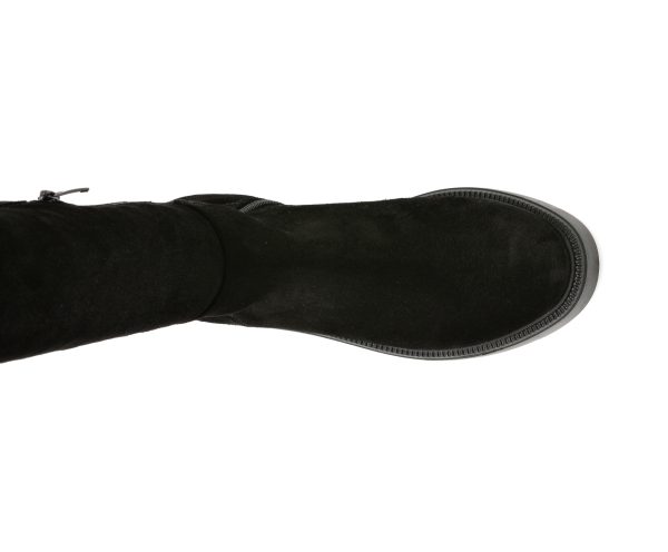 Cizme FLAVIA PASSINI negre, 7583562, din piele intoarsa