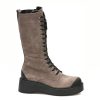 Cizme GOLD DEER gri, 632877, din piele intoarsa