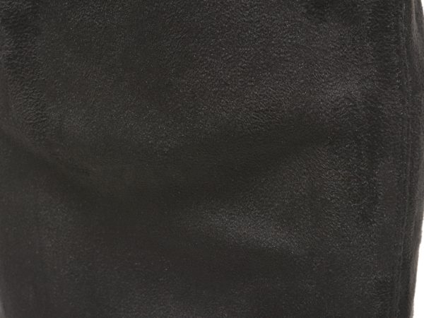 Cizme IMAGE negre, 12124, din material textil si piele ecologica