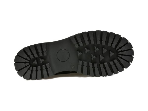 Cizme IMAGE negre, C10390C, din piele ecologica