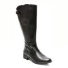Cizme TRIVICT negre, W09108, din piele naturala