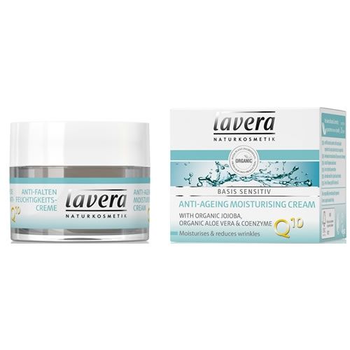 Cremă Hidratantă Antirid cu Coenzima Q10 - Basis Sensitiv, 50ml | Lavera
