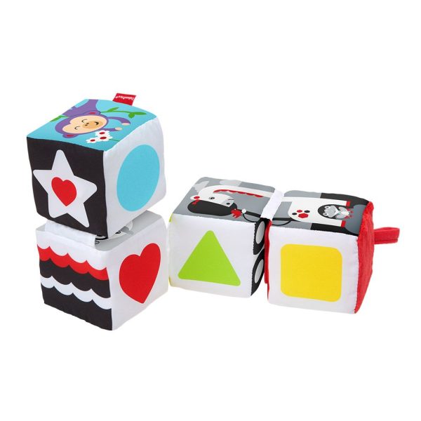 Cuburi moi pentru bebelusi Fisher Price Turn and Learn