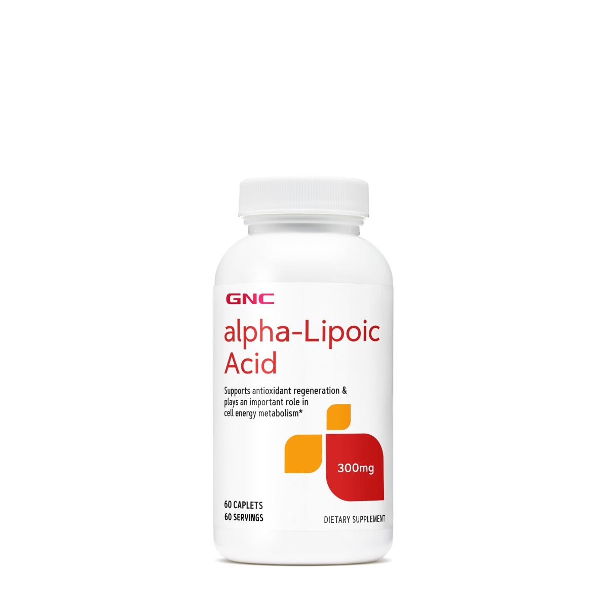 d3e971bc3c416_127223_web_gnc_alpha-lipoic_acid_front_bottle.jpg Acid alfa Lipoic 300mg, 60 tablete, GNC