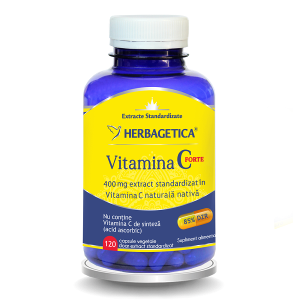 d598055bb6f06_vitamina_c_forte_120cps-6425262011597.png Vitamina C Forte 400mg, 120 capsule, Herbagetica