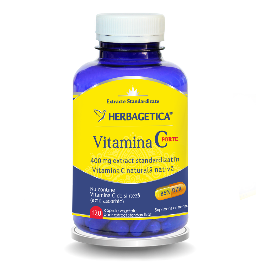 d598055bb6f06_vitamina_c_forte_120cps-6425262011597.png Vitamina C Forte 400mg, 120 capsule, Herbagetica