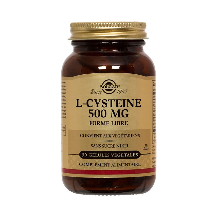 d82951fd42b06_33984009608.jpg L-Cisteina 500mg, 30 capsule, Solgar