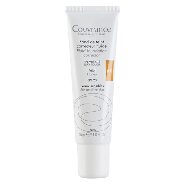 d96c1b5e09ee5_3282770100556.jpg Fond de ten fluid Honey 04 Couvrance, 30ml, Avene