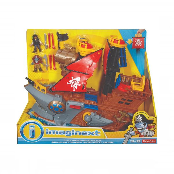 Shark Bite Pirate Ship, Imaginext