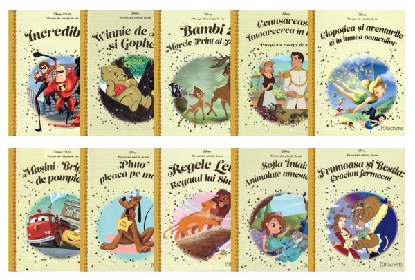 disney_hachette_colaj_mos_nicolae.jpg Pachet 10 Povesti din colectia de aur Disney