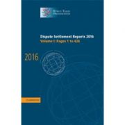 dispute-settlement-reports-2016-volume-1.jpg Dispute Settlement Reports 2016: Volume 1