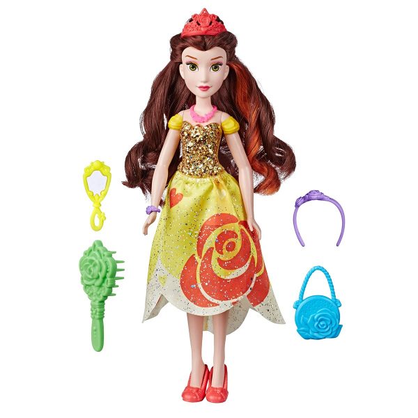 Papusa cu accesorii Disney Princess, Belle