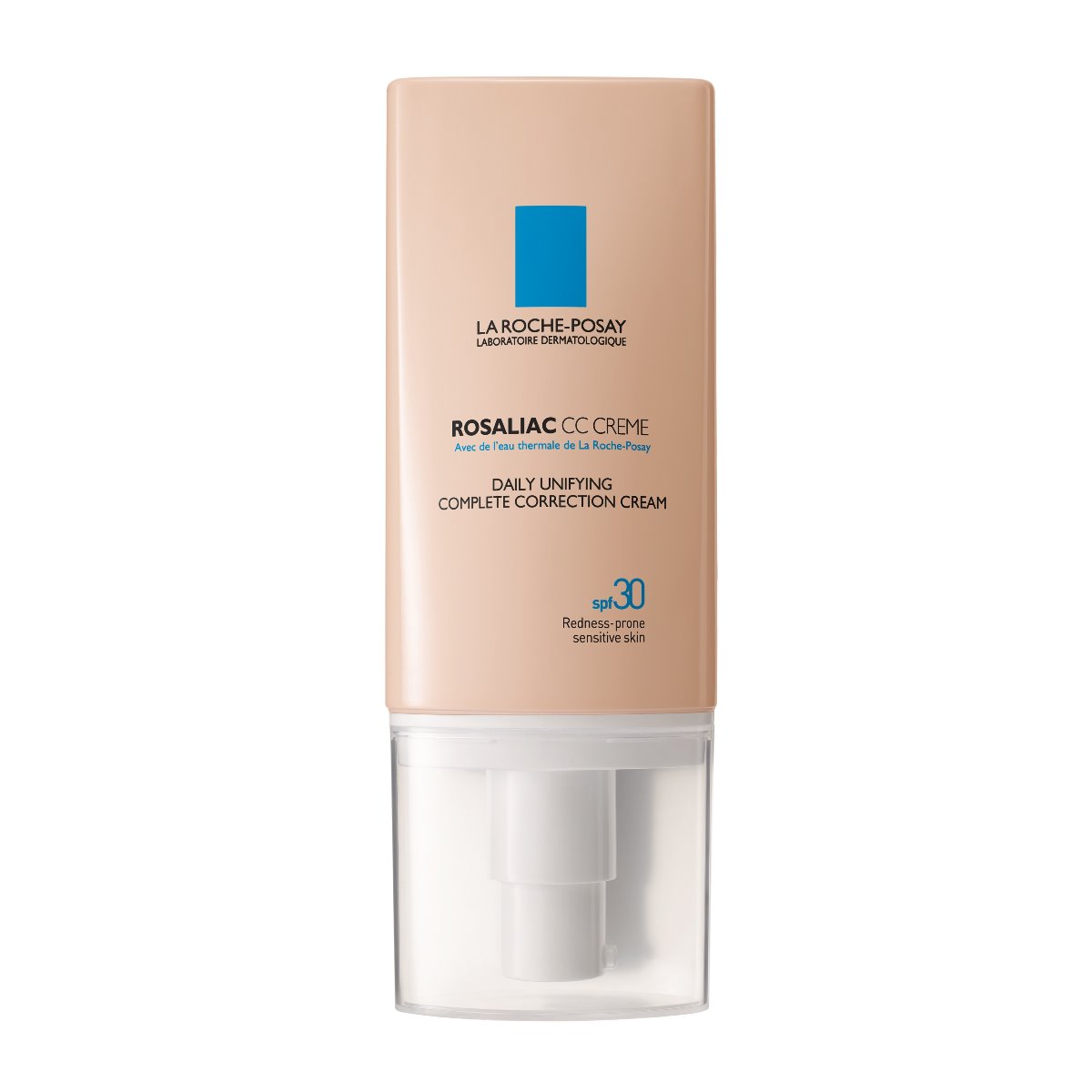 Crema zilnica de ingrijire si uniformizare a tenului cu roseata SPF30 Rosaliac CC, 50ml, La Roche-Posay