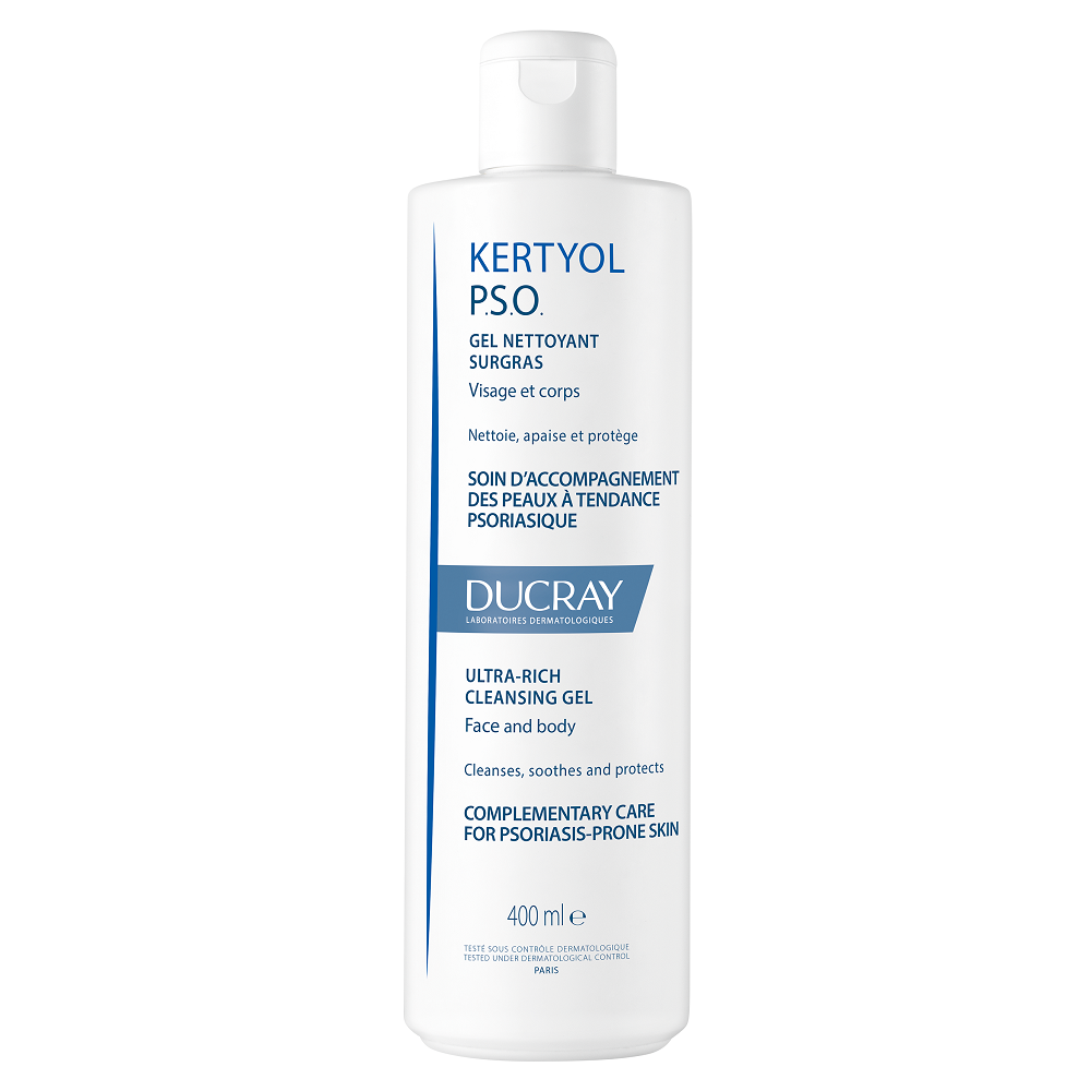 e9459b6bef9f5_kerytiol_gel.png Gel de curatare Kertyol PSO, 400ml, Ducray