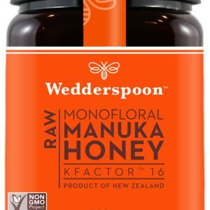 Miere de Manuka KFactor 16 Raw, 500g, Wedderspoon