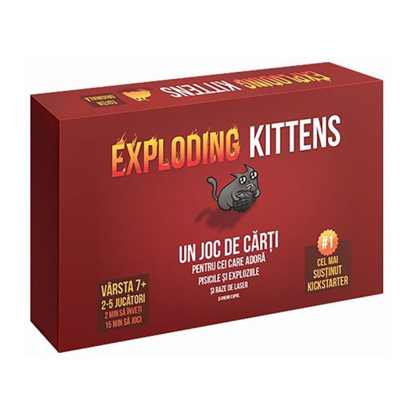 Joc de societate Exploding Kittens