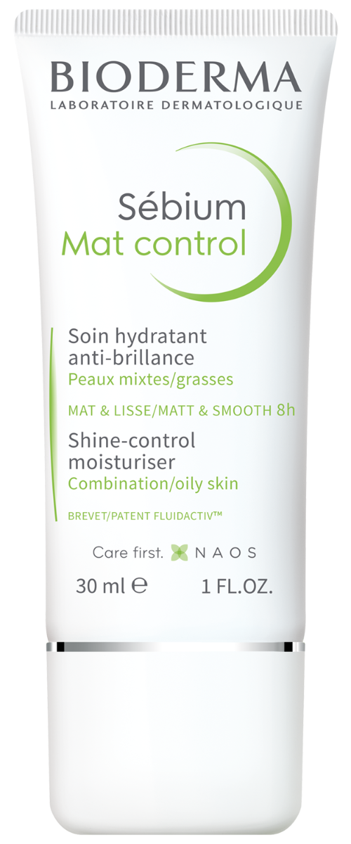 Fluid matifiant Sebium Mat Control, 30ml, Bioderma