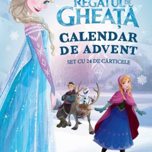 frozen_advent.jpg Disney. Regatul de gheata. Calendar de advent. Set cu 24 de carticele (transport gratuit)